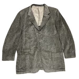 Ermenegildo Zegna Soft  Wool Blend Textured Sport Coat Blazer 50L Brown